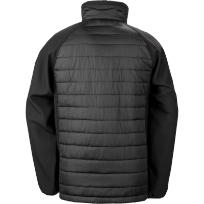 Blusão Softshell acolchoado Black Compass